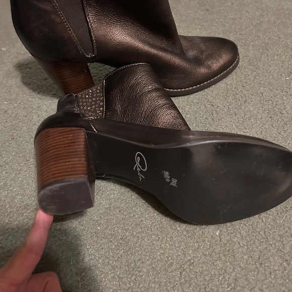 Reba Boots with rhinestones on each side. - Picture 3 of 3